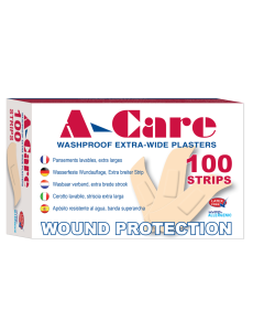 Washproof Plasters 75 x 25mm - Pack of 100