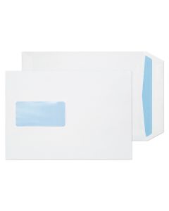C5 Window Pocket Self Seal Envelopes 90gsm White - Pack of 500