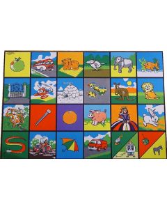 Alphabet Picture Mat