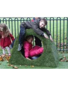Grass Crawl Circular Tunnel
