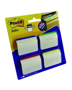 Post-It Angled Index Filing Tabs - Pack of 24