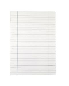 Exercise Paper A4 8mm F&M Unpunched - Pack of 500