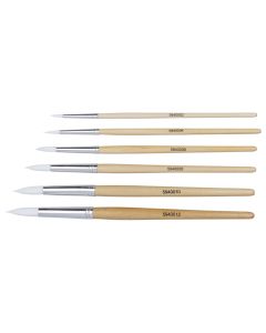Specialist Crafts Student Round Synthetic Watercolour Brushes