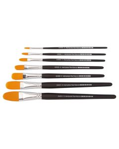 Artist Filbert Watercolour Brushes