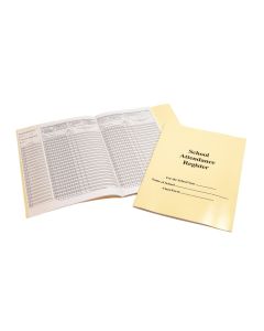 Attendance Register 46 Page With Cream Cover - Pack of 10