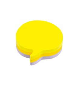 Post-It Die Cut Cube Speech Bubble - Pack of 12