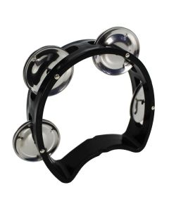 A-Star Mini Tambourine - Black