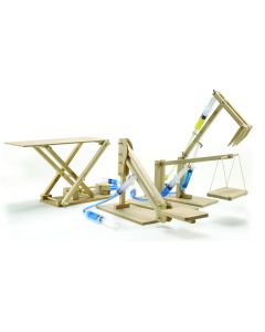 4 in 1 Hydraulic Machines Wooden Kit