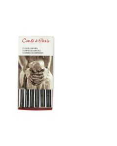 Conte Compressed Charcoal - Pack of 12