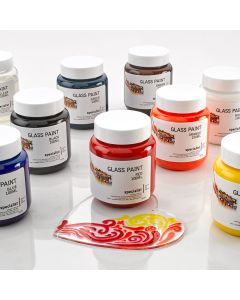 Specialist Crafts Glass Paint 100ml Assortment