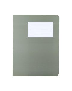 Durabook Exercise Books 9 x 7in 80 Page 8mm F&M - Grey - Pack of 100