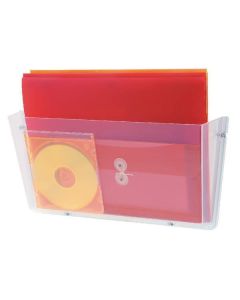 Deflecto Non Break Wall File Pocket A4 Clear