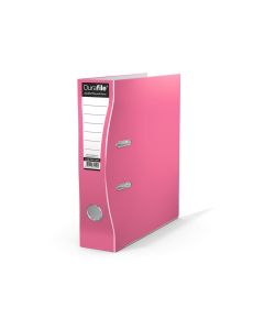 DuraFile Lever Arch File A4 - Pink - Pack of 10