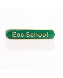 Eco School Bar Badge - Green only - Pack of 10