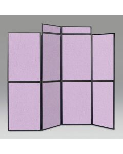 Busyfold Light 10 Panel Folding Kit With 2 Headers & Carry Bag - Lilac