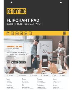 Economy Flipchart Pad A1 Plain 40 Sheet - Pack of 5