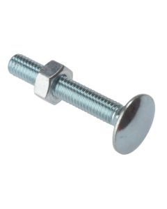 BZP Coach Nuts & Bolts