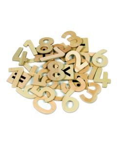 Wooden Numbers - Pack of 20