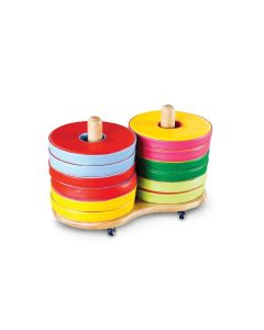12 Seat Trolley Including 12 Bi-Colour Cushions - Pack of 12