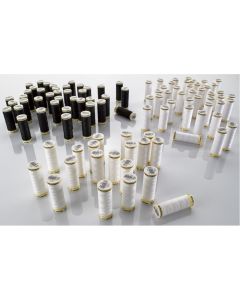 Gutermann Sew-All 292 Polyester Thread 100m Reels Black & White Bulk Pack