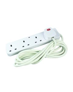 Extension Cable 4 Socket 2m