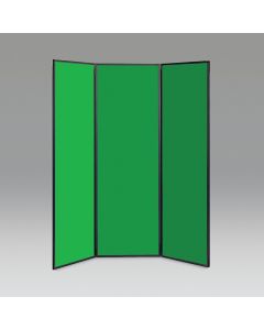 Busyfold Light 1800 Display System 3 Panel - Green