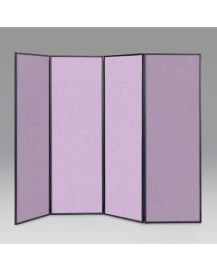 Busyfold Light 1800 Display System 3 Panel - Lilac