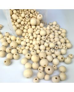 Light Wooden Beads. Pack of 600