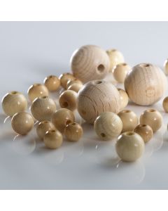 Light Wooden Beads