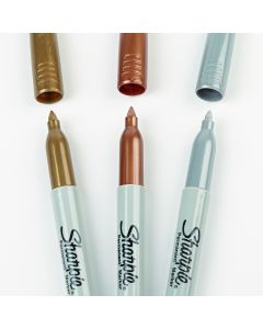 Fine Sharpie Marker Metallic Set