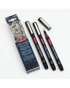 Derwent Graphik Line Maker Black Pen