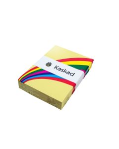 Kaskad Pastel Tints A4 80gsm - Bunting Yellow - Pack of 500