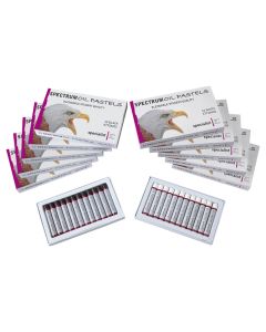 Spectrum Oil Pastels Black and White Bulk Pack