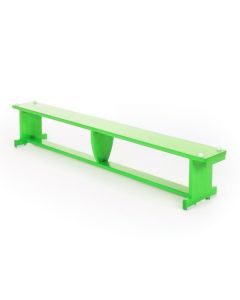 Activ-Bench 2m - Green With Castors One End