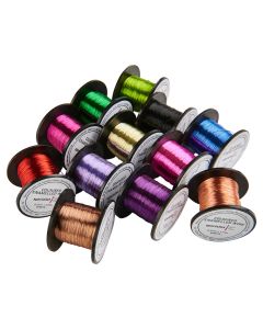 Coloured Enamelled Wire - 0.2mm 175m Reels