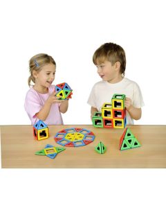 Magnetic Polydron Classpack - Pack of 96