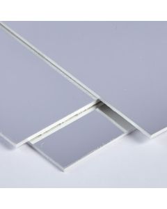 Silver Mirror Polystyrene Sheets