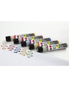 Marabu 3D Glitter Liner Set