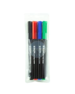 OHP Pens Permanent (Fine) - Pack of 4