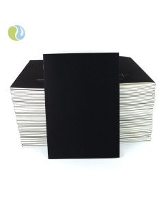 Specialist Crafts Standard Stapled Sketchbooks A4 - Black. Bulk Pack of 100