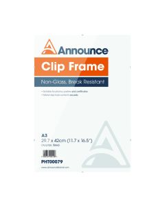 Clip Frame - A3 Pack