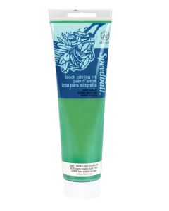 Speedball 150cc (5 oz.) Water-Soluble Block Ink Green