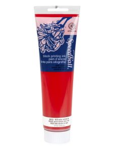 Speedball 150cc (5 oz.) Water-Soluble Block Ink Red