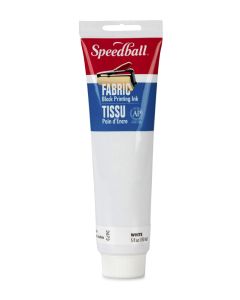 Speedball 150cc (5 oz.) Fabric Block Printing Ink White