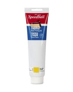 Speedball 150cc (5 oz.) Fabric Block Printing Ink Yellow