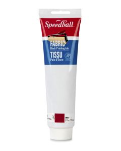 Speedball 150cc (5 oz.) Fabric Block Printing Ink Red