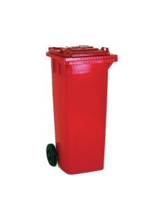 Wheelie Bin 120 Litre - Red