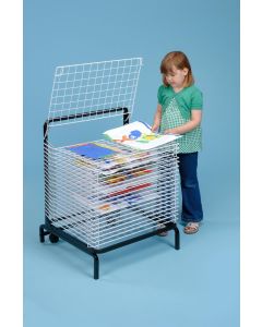20 Shelf Spring Loaded Drying Rack W61 x H99 x D50