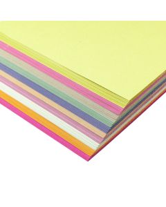 Sugar Paper 100gsm A2+Assorted - Pack of 250