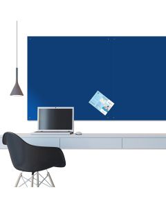 Unframed Felt Noticeboard 1200 x 1200mm - Blue